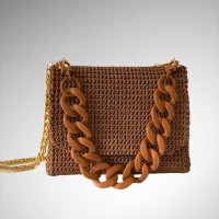 Polyester Makrome 2mm 250g Bej El Örgü İpliği