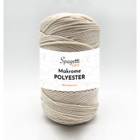 Polyester Makrome 2mm 250g Ekru 2 El Örgü İpliği
