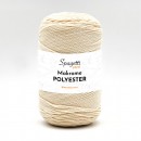 Polyester Makrome 2mm 250g Ekru El Örgü İpliği