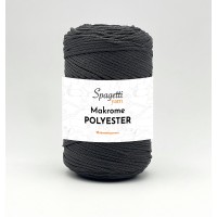 Polyester Makrome 2mm 250g Füme El Örgü İpliği
