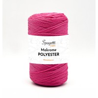 Polyester Makrome 2mm 250g Fuşya El Örgü İpliği