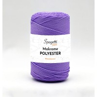 Polyester Makrome 2mm 250g Lila El Örgü İpliği
