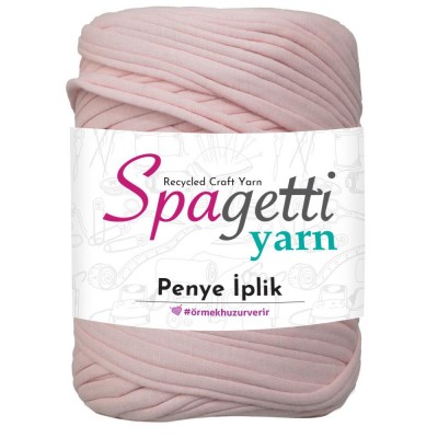 Penye İp Pudra Pembe El Örgü İpliği