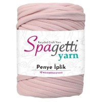 Penye İp Pudra Pembe El Örgü İpliği