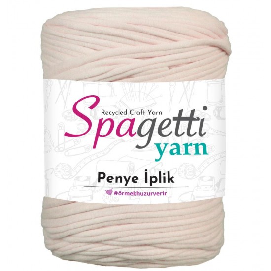 Penye İp Pudra El Örgü İpliği