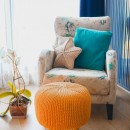 Penye İp Pudra El Örgü İpliği