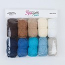 Pure Cotton Mini 20g - 10'lu Maviler