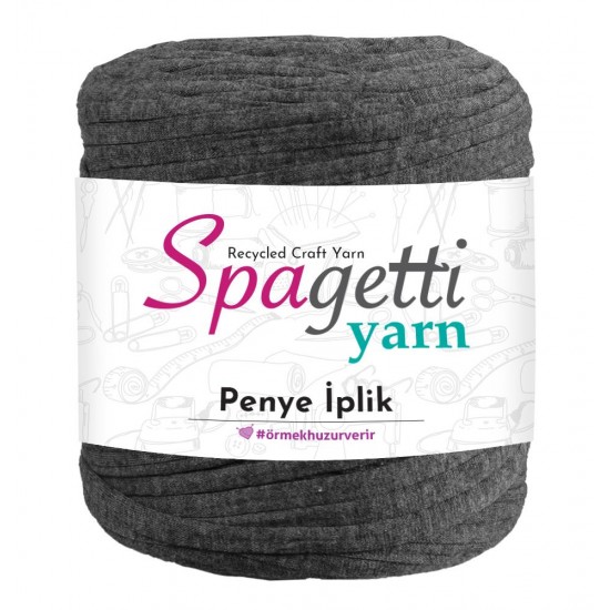 Penye İp Puslu Gri El Örgü İpliği