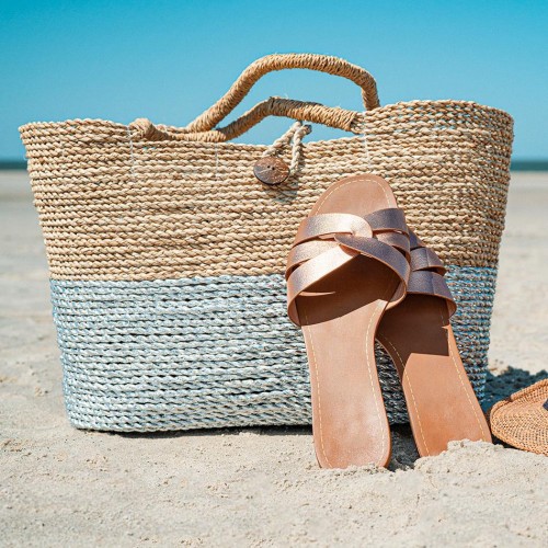 Raffia Karamel El Örgü İpliği