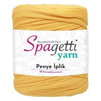 Penye İp Sarı El Örgü İpliği Penye İp Sarı El Örgü İpliği