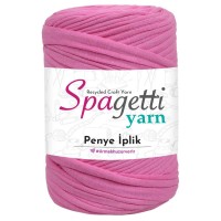 Penye İp Sıcak Pembe El Örgü İpliği