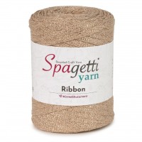 Simli Ribbon Bej (Altın Sim) El Örgü İpliği Simli Ribbon Bej (Altın Sim) El Örgü İpliği
