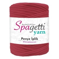 Penye İp Sinyal Kırmızı El Örgü İpliği