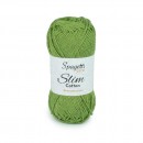 Slim Cotton Yağ Yeşil El Örgü İpliği