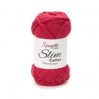 Slim Cotton Fuşya El Örgü İpliği Slim Cotton Fuşya El Örgü İpliği