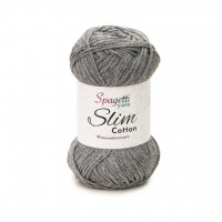Slim Cotton Gri El Örgü İpliği Slim Cotton Gri El Örgü İpliği