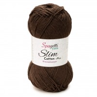 Slim Cotton Plus Çikolata Kahve El Örgü İpliği