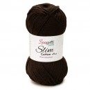 Slim Cotton Plus Kahve El Örgü İpliği