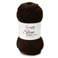 Slim Cotton Plus Kahve El Örgü İpliği