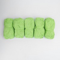 Slim Cotton Outlet Fıstık Yeşil 5'li El Örgü İpliği