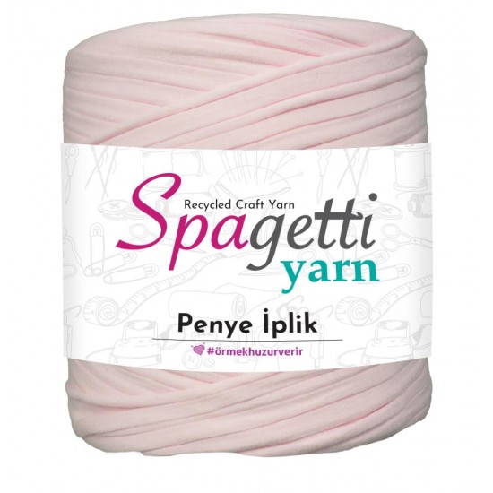 Penye İp Soft Pudra El Örgü İpliği