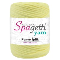 Penye İp Soğuk Sarı El Örgü İpliği