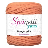 Penye İp Soluk Turuncu El Örgü İpliği Penye İp Soluk Turuncu El Örgü İpliği