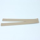 Suni Deri Krem Sepet/Tepsi Askısı 27cm Suni Deri Krem Sepet/Tepsi Askısı 27cm