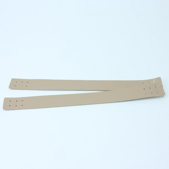 Suni Deri Krem Sepet/Tepsi Askısı 27cm Suni Deri Krem Sepet/Tepsi Askısı 27cm