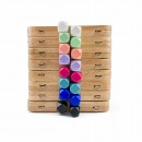 Renkli Boncuklu Ahşap Burs 20cm