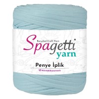 Penye İp Süt Mavi El Örgü İpliği