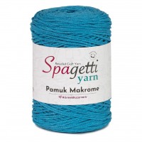 Pamuk Makrome Turkuaz El Örgü İpliği Pamuk Makrome Turkuaz El Örgü İpliği