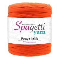 Penye İp Turuncu El Örgü İpliği