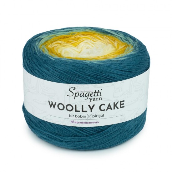 Woolly Cake Hardalın Harmonisi El Örgü İpliği