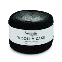 Woolly Cake Gri Tonları El Örgü İpliği