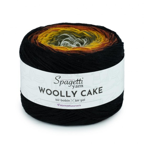 Woolly Cake Doğal Renkler El Örgü İpliği