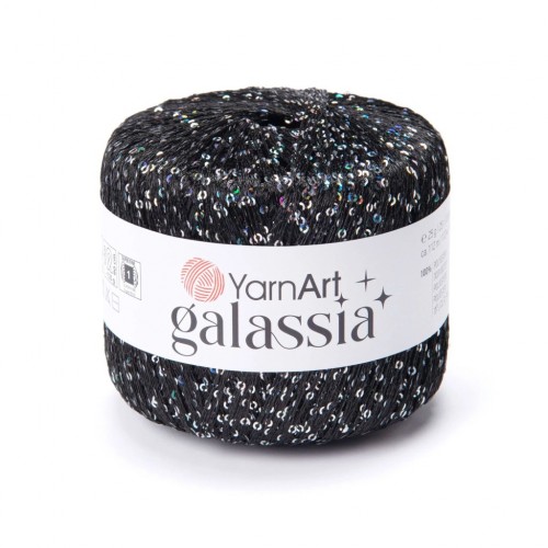 YarnArt Galassia 5805 Gece Siyahı El Örgü İpliği