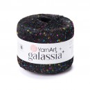 YarnArt Galassia 5806 Konfeti Siyah El Örgü İpliği