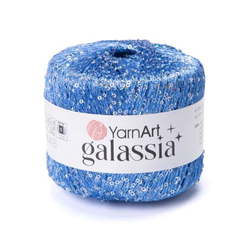 YarnArt Galassia 5809 Safir Mavi El Örgü İpliği