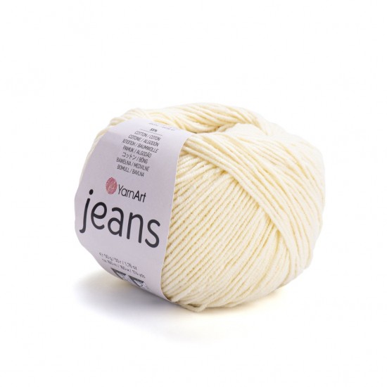 YarnArt Jeans Civciv Sarı El Örgü İpliği
